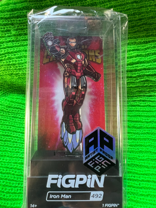 Ap Artist Proof FiGPiN Marvel Contest of Champions Iron Man 492