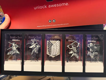 FiGPiN Deluxe Box Set: Attack on Titan Grayscale Edition (Limited 1000!)