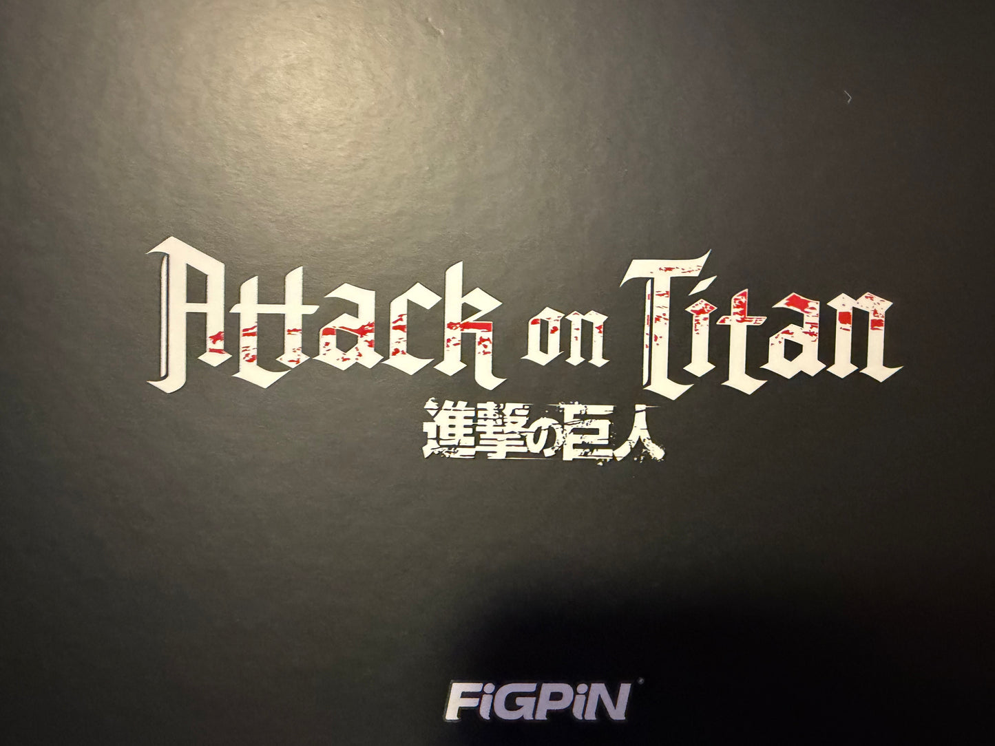 FiGPiN Deluxe Box Set: Attack on Titan Grayscale Edition (Limited 1000!)