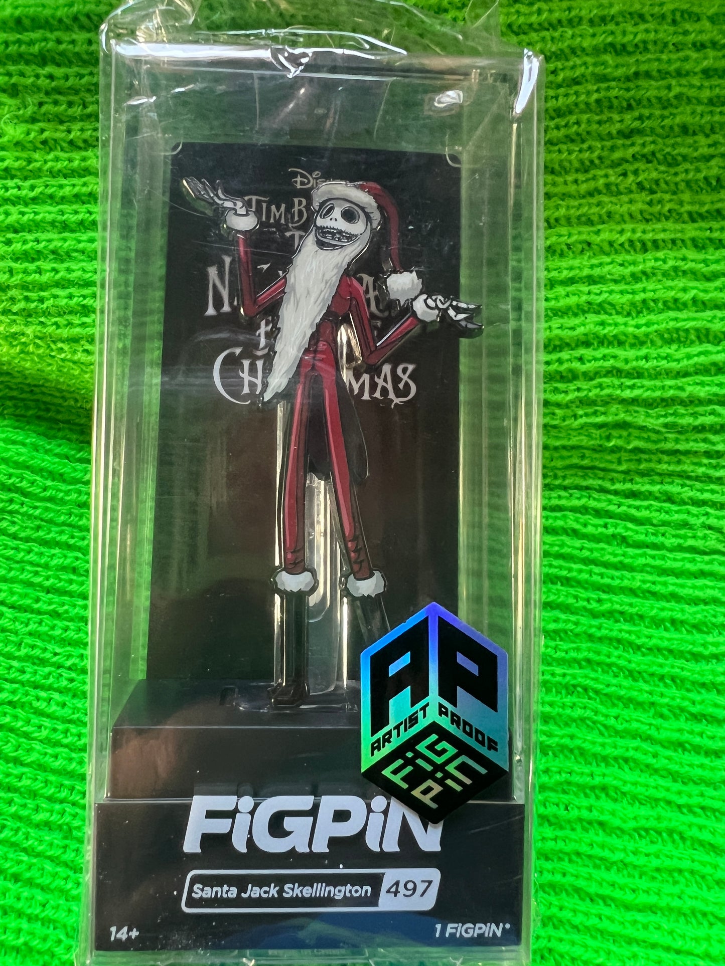 Ap Artist Proof FiGPiN Santa Jack Nightmare Before Christmas #497