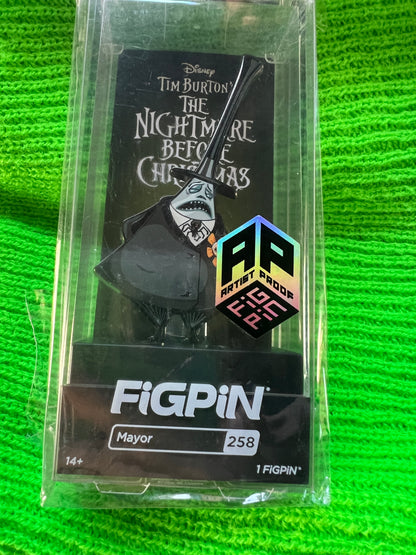 FiGPiN AP Artist Proof Nightmare Before Christmas Mayor 258