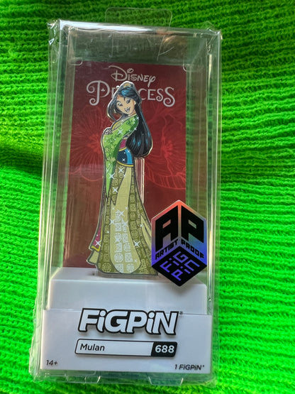 FiGPiN Disney Princess #688 Mulan Ap ARTIST PROOF Metal Pin