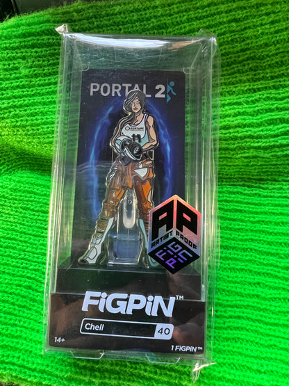 FiGPiN Artist Proof Chell AP #40 Portal 2 Pin