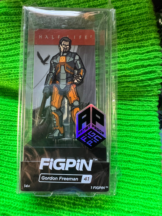 FiGPiN Artist Proof Gordon Freeman AP #41 Pin Half - Life