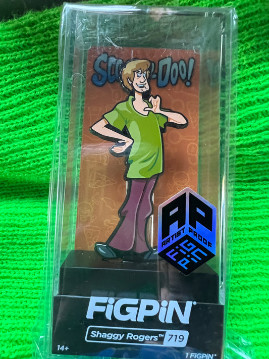 FiGPiN Scooby-Doo Shaggy Rogers #719 Collectible Figure Ap Artist Proof