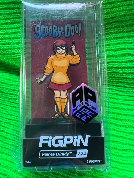 FiGPiN Velma Dinkly #722 AP ARTIST PROOF Scooby-Doo Metal Pin