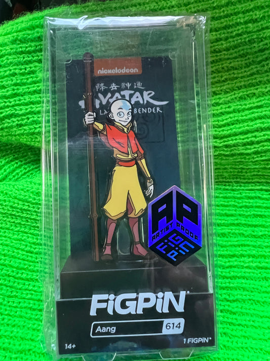 FiGPiN Aang #614 AP ARTIST PROOF Avatar The Last Airbender Metal Pin