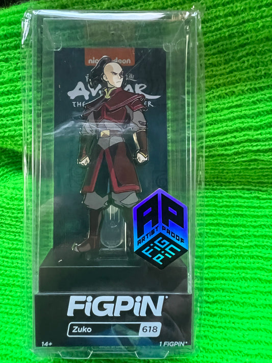 FiGPiN Zuko #618 AP ARTIST PROOF Avatar The Last Airbender Metal Pin