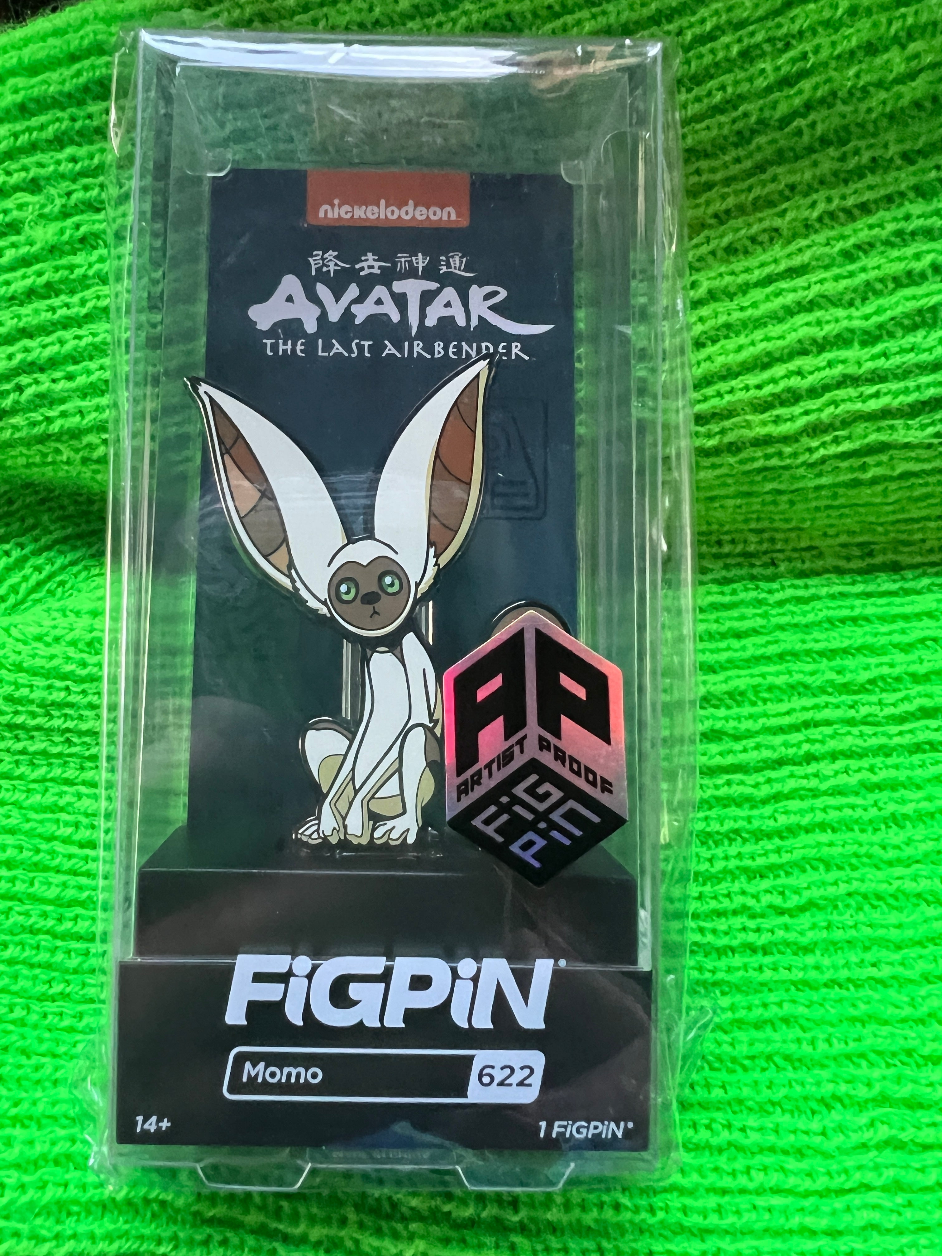 Ap Artist Proof FiGPiN # 622  Avatar: The Last Airbender MOMO  3" LE 2000 Pin Exclusive Vaulted