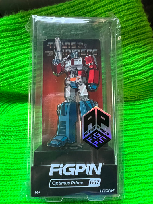 FiGPiN Artist Proof AP #667 Transformers Optimus Prime