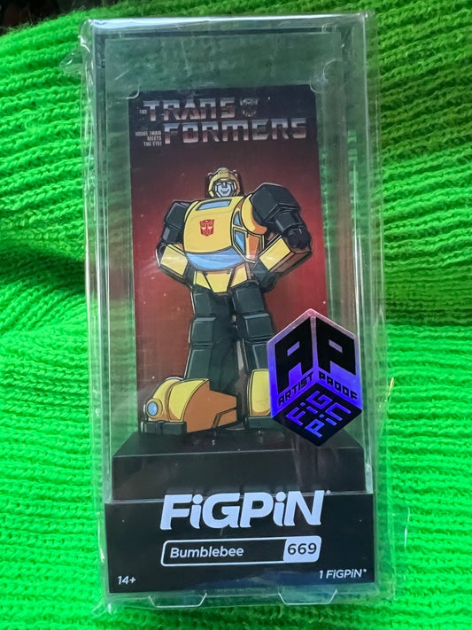 FiGPiN Artist Proof AP #669 Transformers Bumblebee Target
