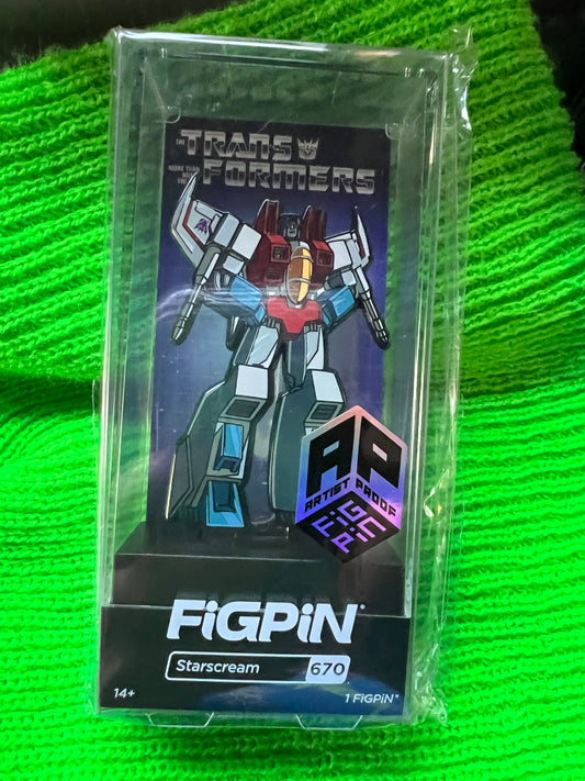 FiGPiN Artist Proof AP #670 Transformers Starscream