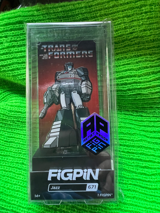 FiGPiN Artist Proof AP #671 Transformers Jazz