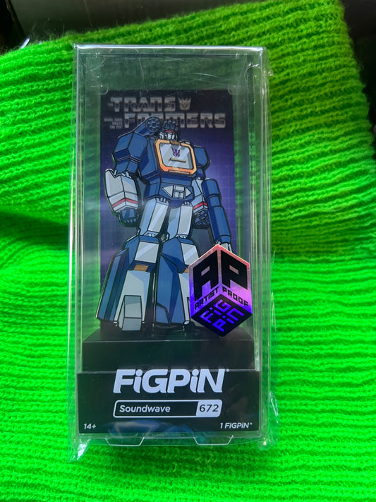 FiGPiN Artist Proof AP #672 Transformers Soundwave