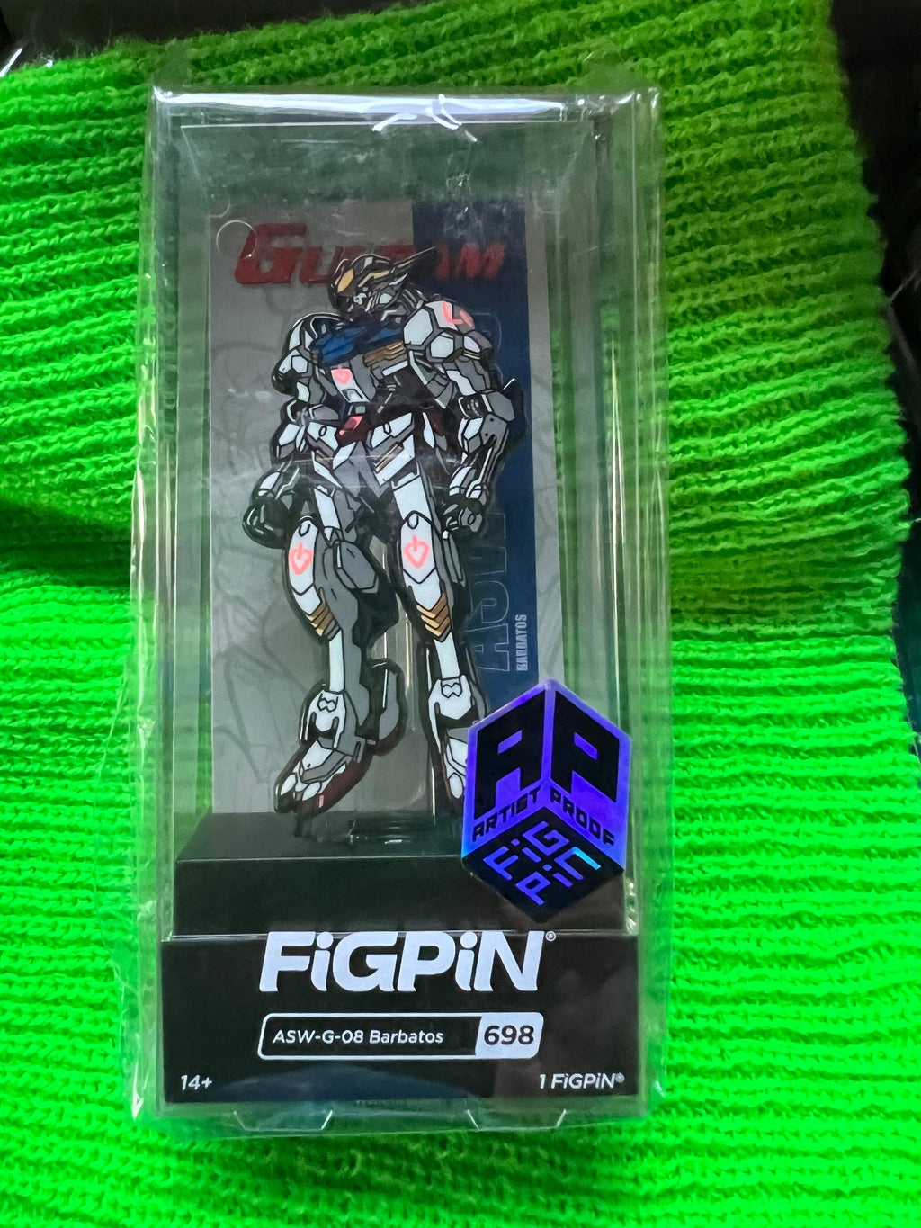 Ap Artist Proof FiGPiN Gundam ASW-G-08 Barbatos Pin #698