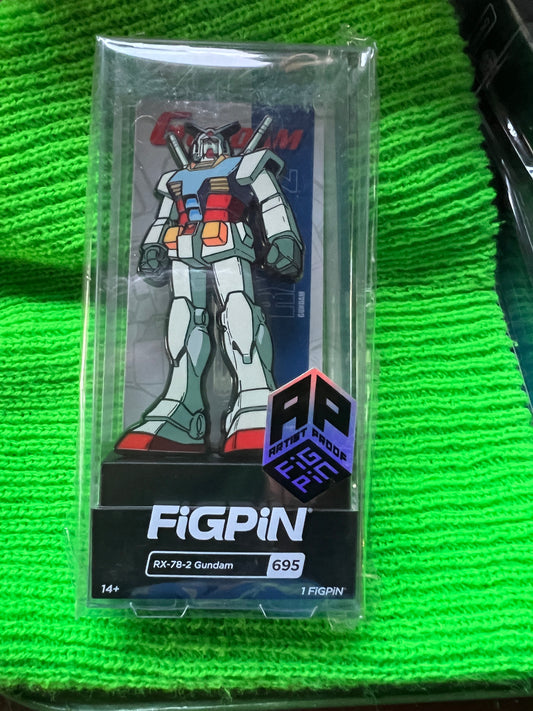 FiGPiN RX -78 -2 Gundam #695 AP ARTIST PROOF Gundam Metal Pin