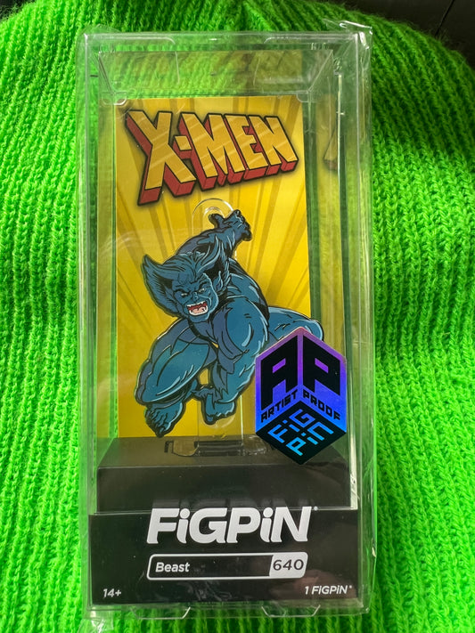 X-Men FiGPiN Beast Pin  Ap Artist Proof #640