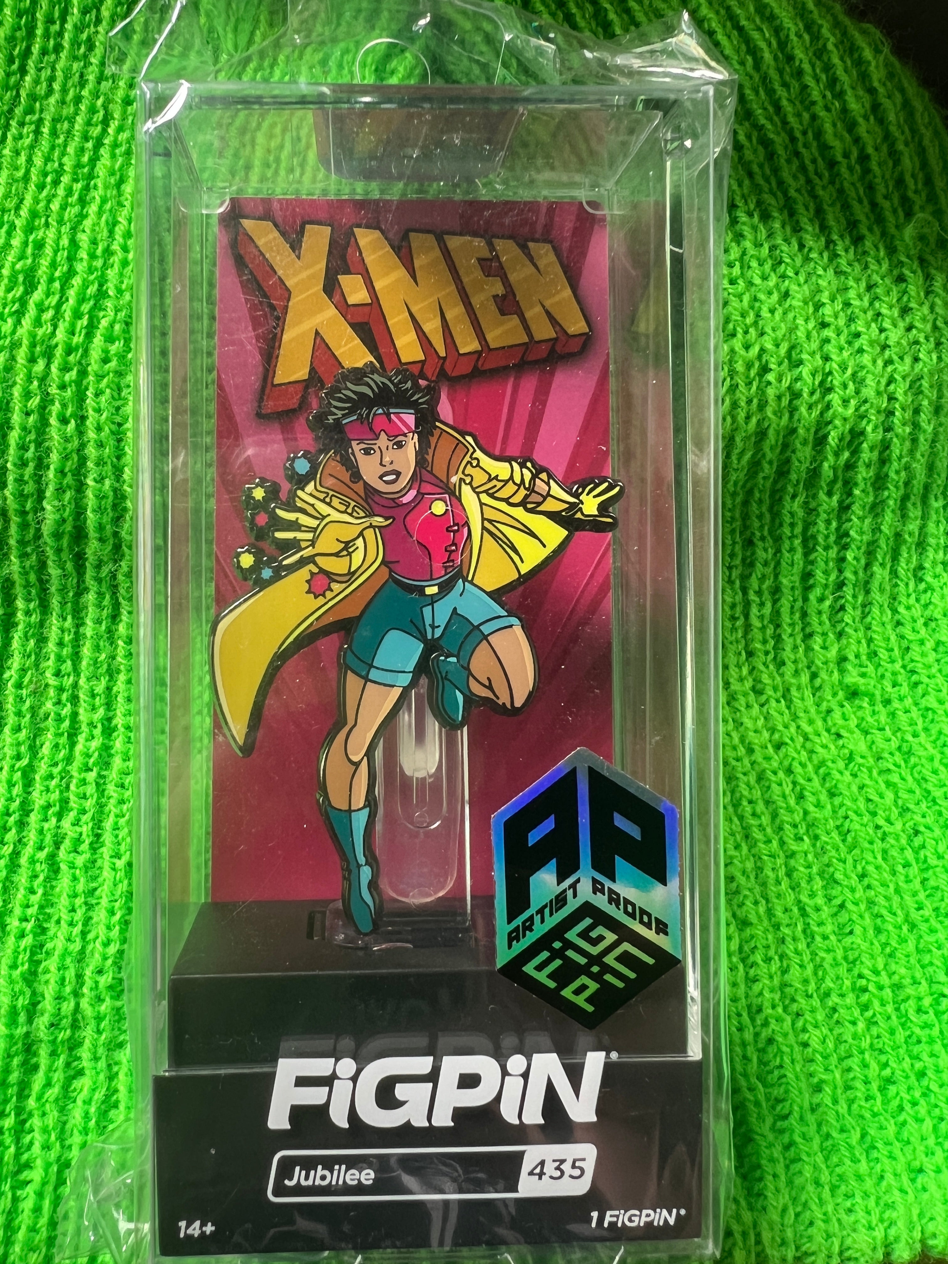 Ap Artist Proof Figpin X-Men Pin Bundle Hard Case Jubilee 435