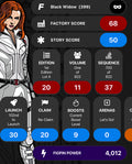 FiGPiN Black Widow White Widow #399 Chase Unlocked