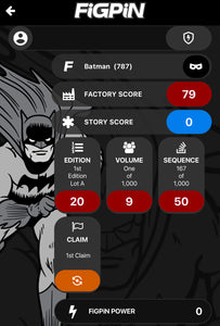FiGPiN Batman # 787 From Box Set 2022 Edition Locked
