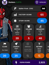 Load image into Gallery viewer, FiGPiN #120 Marvel Spider-Man Spider-Punk unlocked
