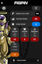 Load image into Gallery viewer, FiGPiN Mini Golden Frieza #M8 Locked
