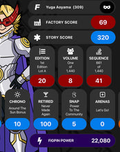 Load image into Gallery viewer, FiGPiN Yugo Aoyama Exclusive #309 Unlocked Max Boosted Snaped

