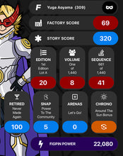 Load image into Gallery viewer, FiGPiN Yugo Aoyama Exclusive #309 Unlocked Max Boosted Snaped
