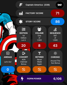 FiGPiN ECCC 2020 Captain America & Red Skull 2-Pack #338 & #339 Unlocked