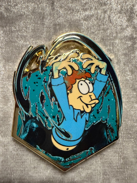 Garfield Jon Arbuckle Enamel Pin Blind Bag Series Official Mystery Zen Monkey