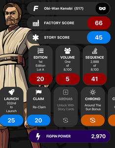 Star Wars the Clone Wars FIGPIN Obi-Wan #517 UNLOCKED