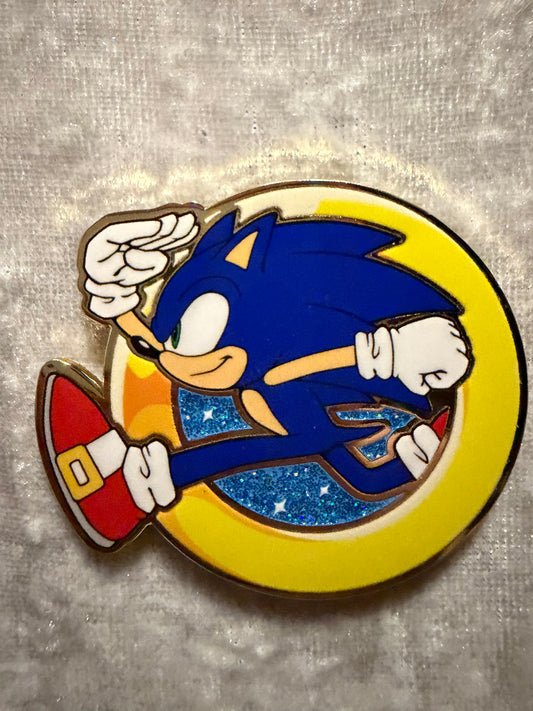Sonic The Hedgehog Character Ring Blind Bag Series Enamel Pin Official Badge