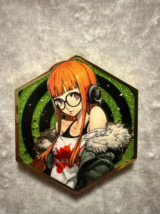 The Phantom Thieves Pt 2 Blind Bag Persona 5 Royal  Futaba Sakura Pin Zen Monkey