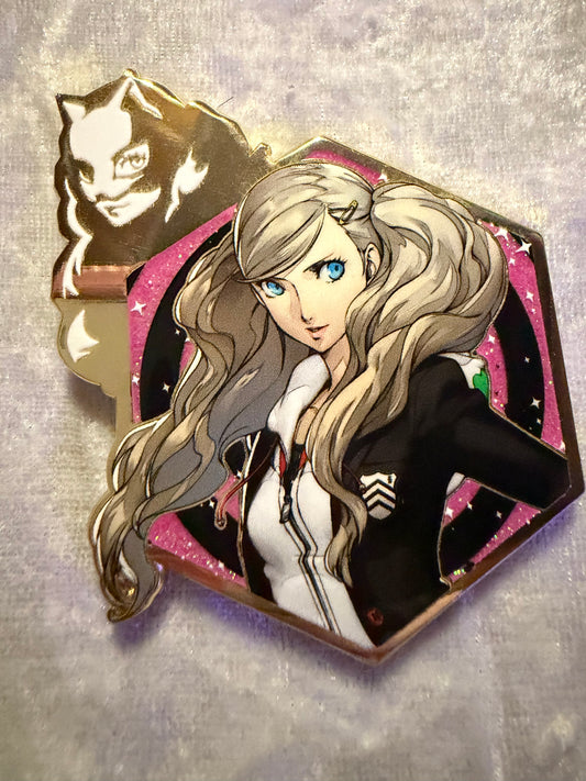 Persona 5 Ann Takamaki Enamel Pin The Phantom Thieves Part 1 Blind Zen Monkey