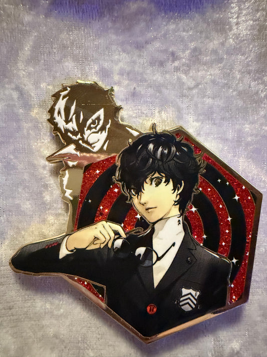 Persona 5 Joker Hero Enamel Pin The Phantom Thieves Part 1 Blind Zen Monkey