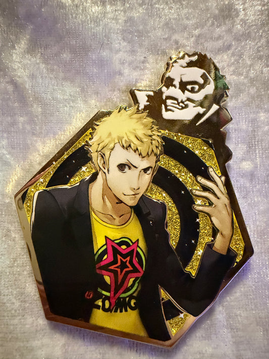 Persona 5 Ryuji Sakamato Enamel Pin The Phantom Thieves Part 1 Blind Zen Monkey