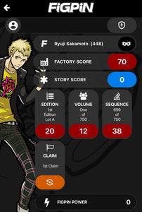 FiGPiN Persona 5 Ryuji Sakamoto #448 Enamel Locked