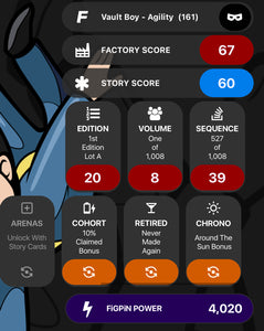 FiGPiN Fallout Vault Boy Agility #161 Unlocked