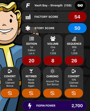 Load image into Gallery viewer, FiGPiN Fallout Vault Boy Strength #156 Unlocked
