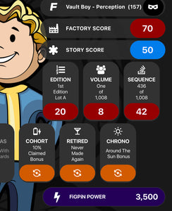 FiGPiN Fallout Vault Boy Perception #157 Unlocked