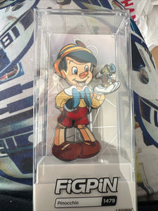 FiGPiN D100 Disney Pinocchio with Jiminy #1479 Locked