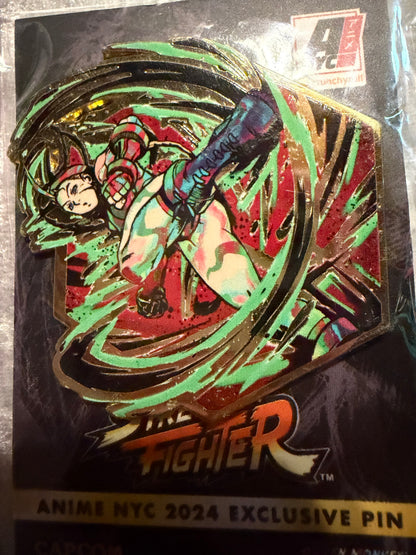 Cammy Zen Monkey Studios Painterly Pin - Anime NYC 2024 Exclusive Street Fighter