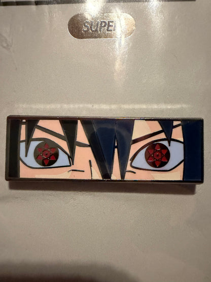 Sasuke Sharingan Enamel Pin | Naruto Anime Collectible - Hype Pins
