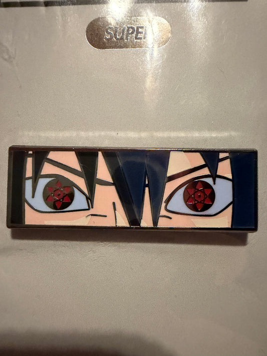 Sasuke Sharingan Enamel Pin | Naruto Anime Collectible - Hype Pins