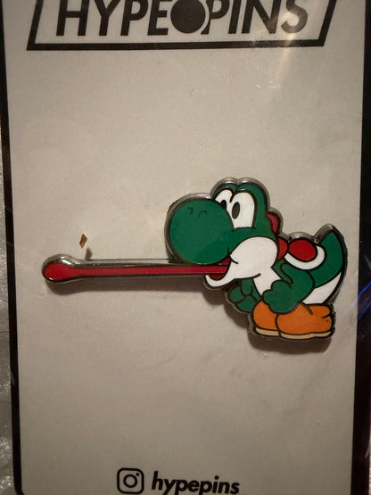 Yoshi Green Enamel Pin | Super Mario Bros. Collector's Pin - Hype Pins