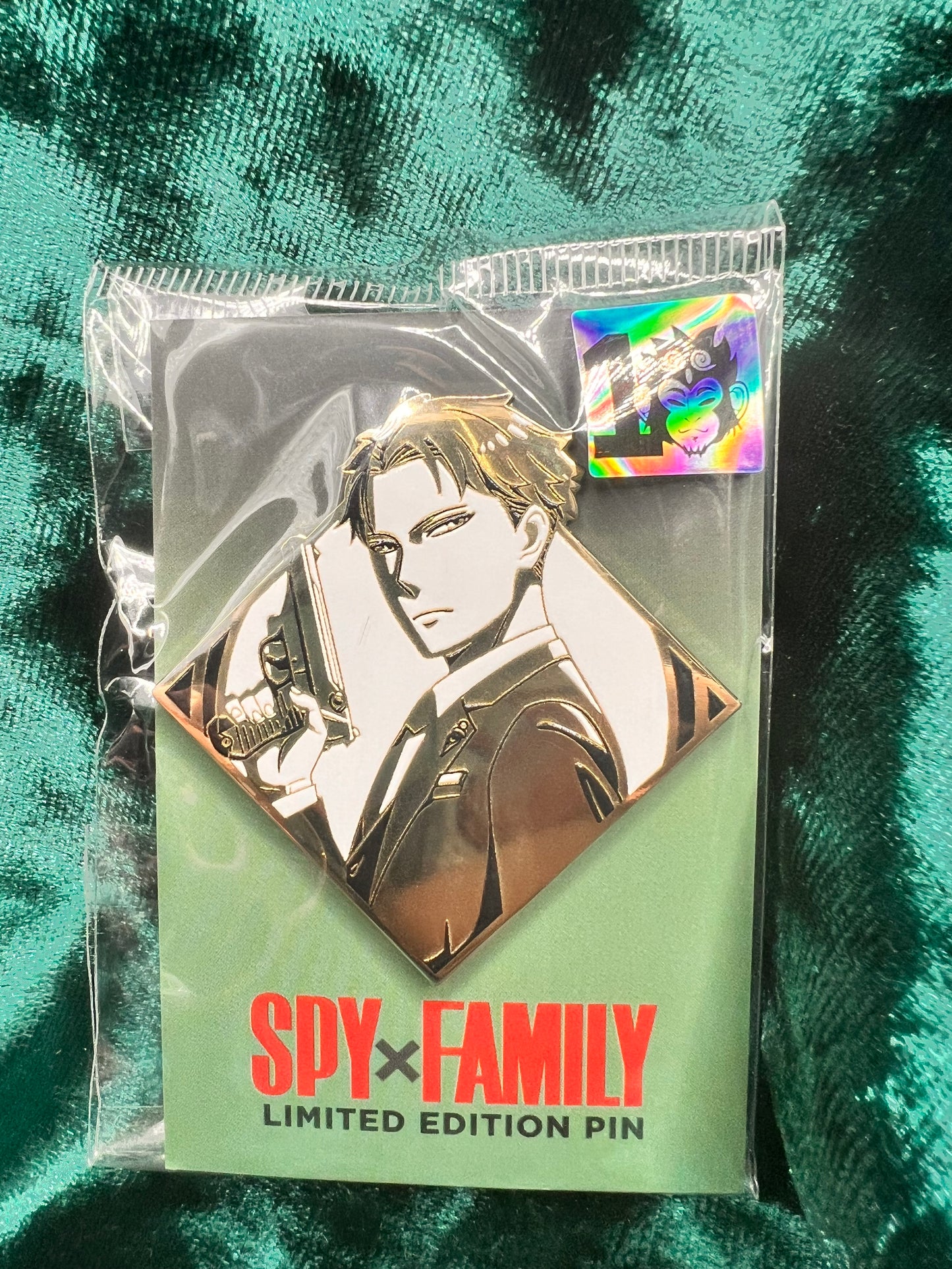 Zen Monkey Studios 10th Anniversary Loid  Spy X Family Pin