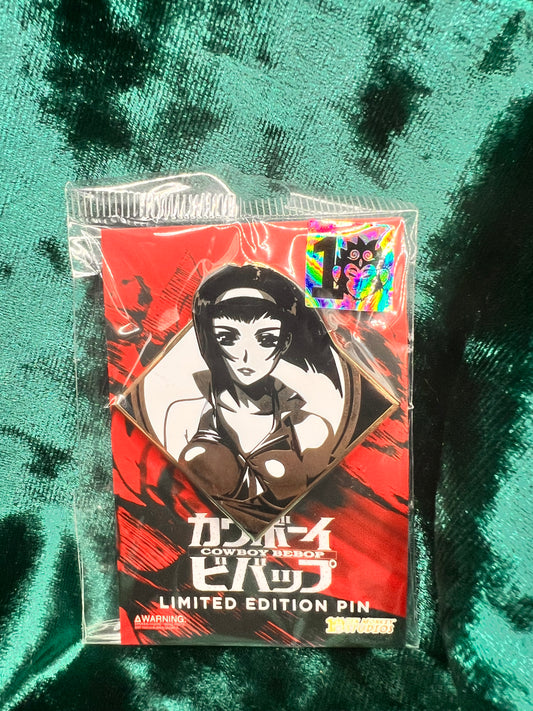 Zen Monkey Studios 10th Anniversary Faye Cowboy Bebop Pin