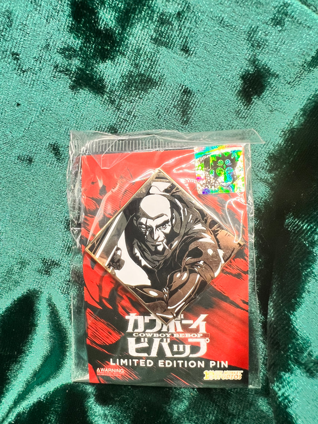 Zen Monkey Studios 10th Anniversary Jet Cowboy Bebop Pin