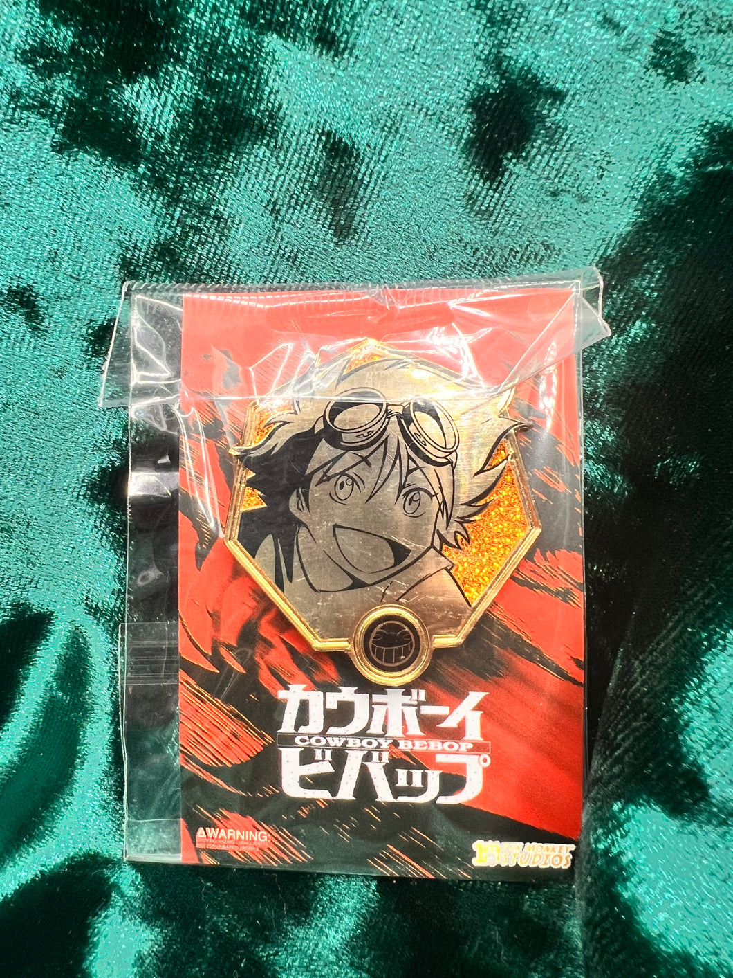 Zen Monkey Studios Ed Golden Series Cowboy Bebop Enamel Pin