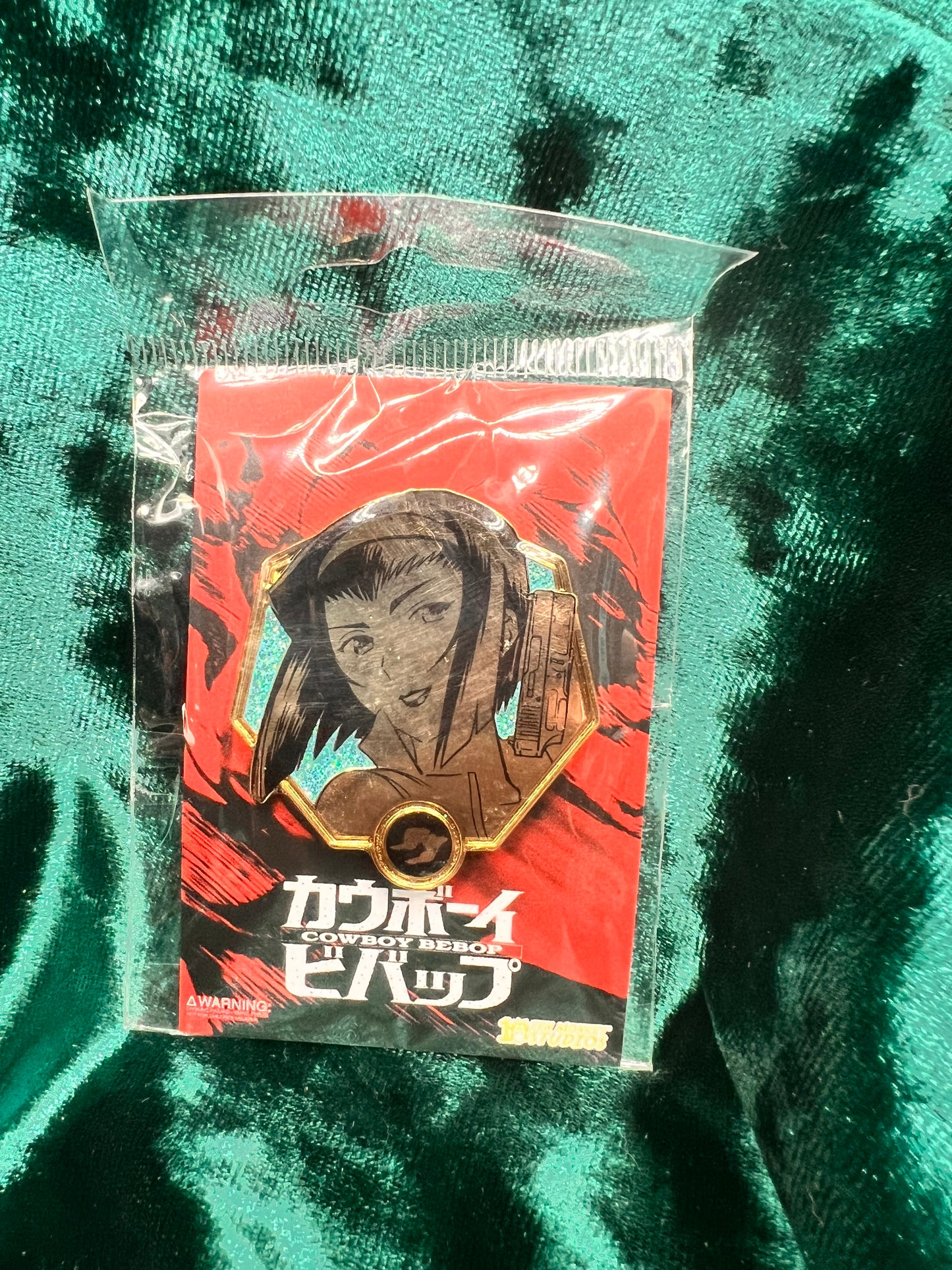 Zen Monkey Studios Faye Valentine Golden Series Cowboy Bebop Enamel Pin